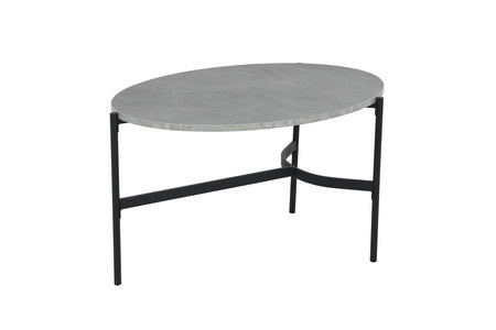 Bau-007-GY Coffee Table Round -Grey
