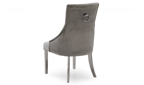 Knockerback Dining Chair - Pewter
