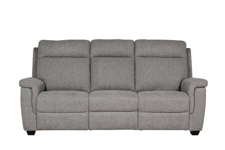 Bow-303-GY 3 Seater Fixed Sofa - Grey