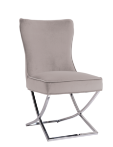 CH111-TP-V Dining Chair - Taupe Velvet