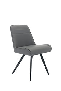 CH113-GR-PU Dining Chair - Grey