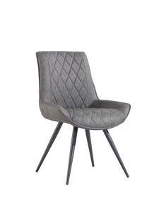 CH25-GR Dining Chair - Grey PU