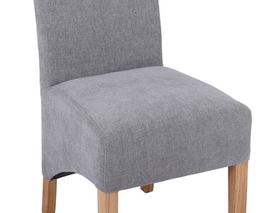 Scroll Back Dining Chair - Grey