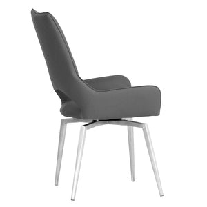 Swivel Chair - Dark Grey