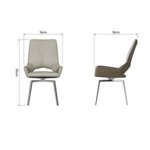 Swivel Chair - Taupe