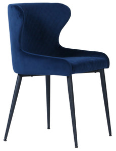 CHT111 Orbit Chair Navy Velvet