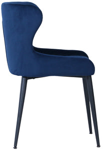 Orbit Chair Navy Velvet