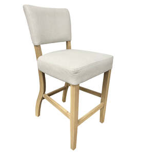 CL-BST-NAT Fabric Bar Stool - Natural