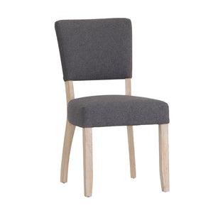 CL-CH-GR Fabric Dining Chair - Grey