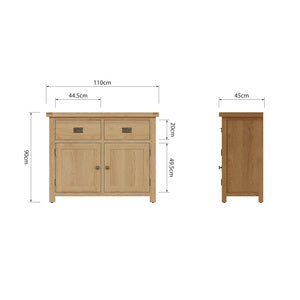 2 Door 2 Drawer Sideboard