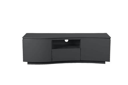 TV Cabinet - Charcoal Matt with LED