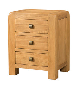 DAV028 3 Drawer Bedside