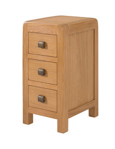 DAV040 Compact 3 Drawer Bedside