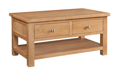 DOR068 Coffee Table With 2 Drawers