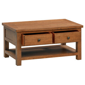 Coffee Table With 2 Drawers