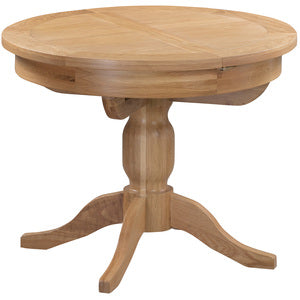 DOR140 Round Extending Pedestal Table