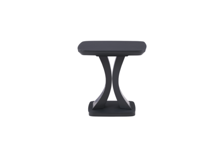 Dav-008-CL Lamp Table - Charcoal