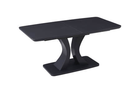 Extending Table Rectangle 1200/1600 - Charcoal