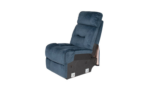 Corner Group Armless Static 1 Seater - Blue