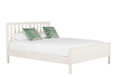 Fya-404-NL 4'6 Bed-low footboard - Natural