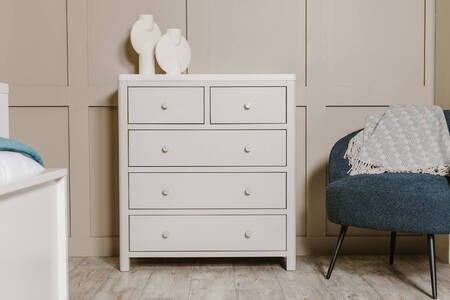 Tall Chest-5 drawer - Natural