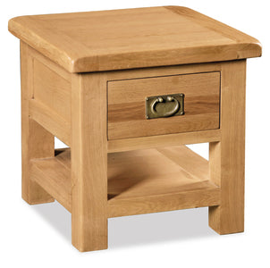 2122 Lamp Table With Drawer
