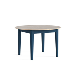Round Ext. Dining Table 1200/1550 - Navy