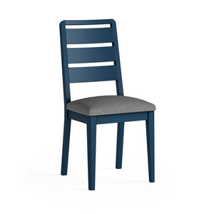 8265 Ladder Back Dining Chair - Navy