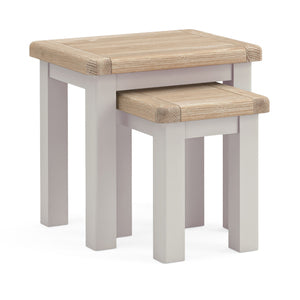 8266 Nest Of Tables - Stone Grey