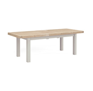 8273 Large Ext. Dining Table - Stone Grey