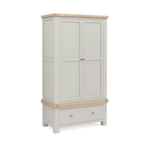 8283 Gents Wardrobe - Stone Grey