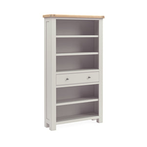 8291 Large Bookcase - Stone Grey