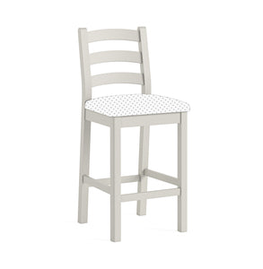 8304 Bar Stool No Cushion - Stone Grey