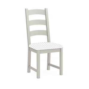 8308 Ladder Dining Chair No Cushion - Stone Grey