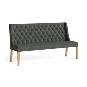 8333 Button Back Sofa - Charcoal