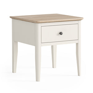 8345 Lamp Table - Coconut Milk