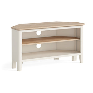 8352 Corner TV Unit - Coconut Milk