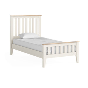 8358 Slatted Bed 3' - Coconut Milk