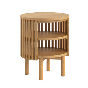8746 Open Side Table - Natural