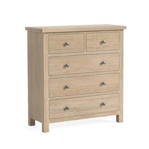 8789 Chest 2 Over 3 - All Oak