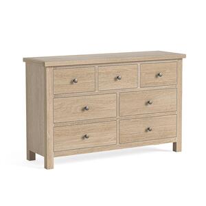 8790 Chest 3 Over 4 - All Oak