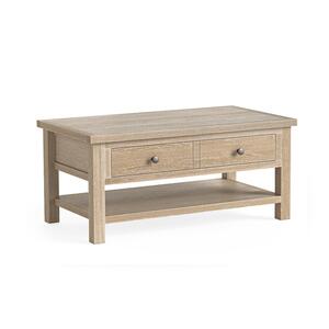8812 Coffee Table With Shelf - All Oak