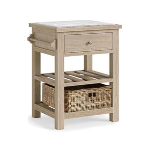 8821 Small Kitchen Island - All Oak