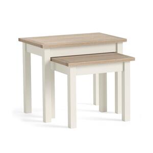 8847 Nest Of Table - Coconut White