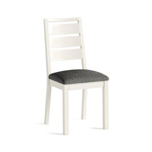 8854 Dining Chair (Boucle Grey) - Coconut White