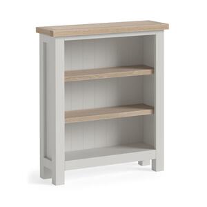 8870 Low Bookcase KD - Stone Grey
