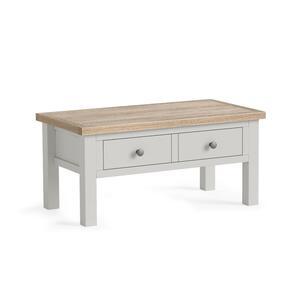 8887 Coffee Table With Drawer Only - Stone Grey