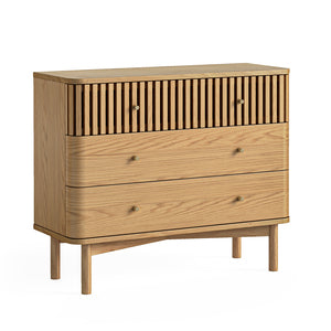 8907 3 Drawer Chest - Natural