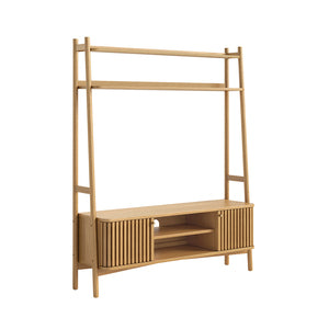 9012 Ladder Tv Unit 1370 - Natural