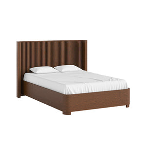 9236 4'6" Bed - Brown